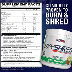 EHP Labs Oxyshred Thermogenic Fat Burner 264g