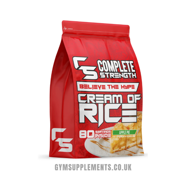 Complete Strength Cream Of Rice 80 Servings 2kg - Apple Pie EXP NOV 2024