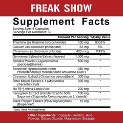 Rich Piana 5% Nutrition Freak Show 180 Caps