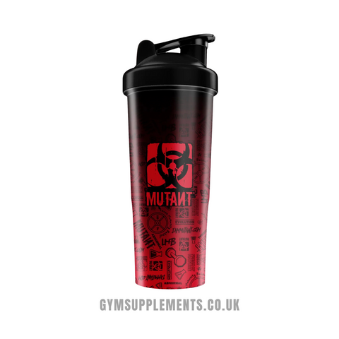 Mutant Logo - Black to Red Fade Shaker