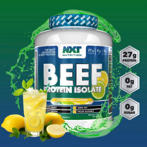 NXT-Nutrition-Beef-Protein-Isolate-1.8kg-60-servings-Lemon-Lime-Flavour