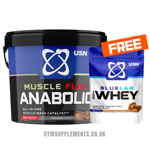 USN Muscle Fuel Anabolic Protein 4kg + FREE Whey