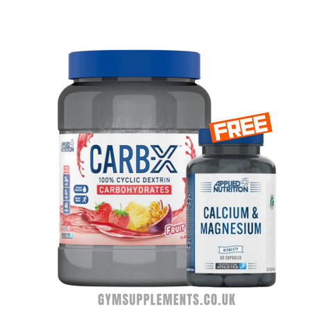 Applied Nutrition Carb X 1.2kg - Cyclic Dextrin Carbs + FREE Calcium Magnesium