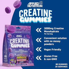 Applied Nutrition Creatine Gummies 3000mg