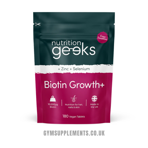 Nutrition Geeks Biotin Growth+