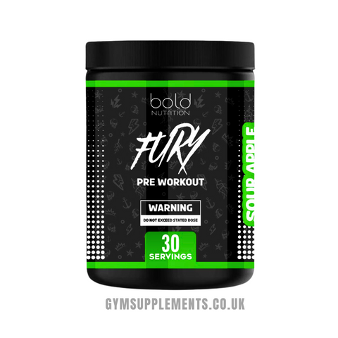 BOLD Nutrition Fury Pre Workout 30 Servings