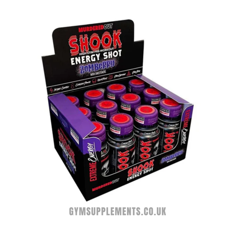 Murdered Out SHOOK Pre-Workout Shots 12 x 60ml