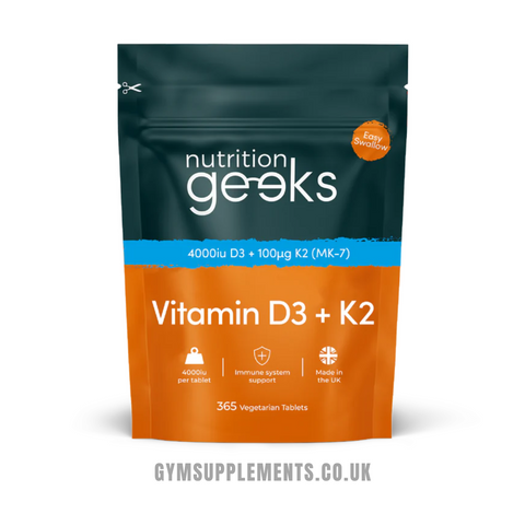 Nutrition Geeks Vitamin D3 4000ui + K2