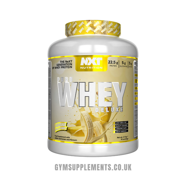 NXT Nutrition Pure Whey Deluxe 2.1kg + TNT Pre Workout