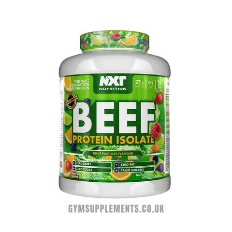 NXT-Nutrition-Beef-Protein-Isolate-1.8kg-60-servings-Fruit-Pastilles