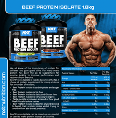 NXT-Nutrition-Beef-Protein-Isolate-1.8kg-60-servings-Nutritional-Information