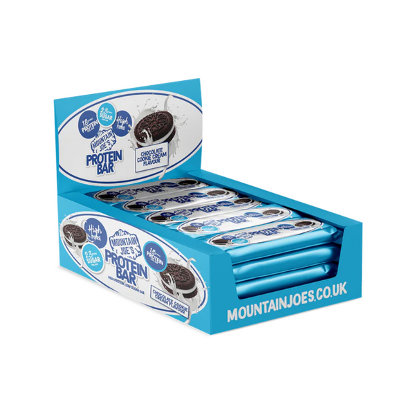 Mountain Joe's Protein Bar - Chocolate Cookie Cream 12x55g