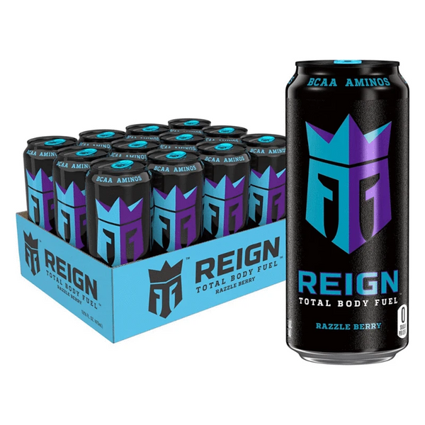 REIGN Total Body Fuel Energy Drink Box (12 Cans) - GymSupplements.co.uk